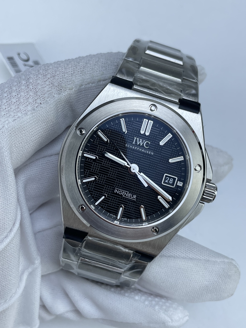 (준비완료/특급배송/)NO.2696/V7공장 IWC 인제니어 블랙다이얼 브레이슬릿